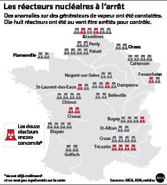 Lire la suite à propos de l’article L’arrêt de ses réacteurs va coûter un milliard d’euros à EDF