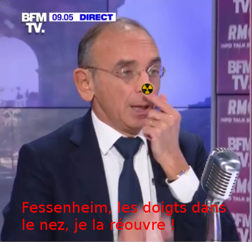 Elections présidentielles 2022 Eric Zemmour réouvre la centrale nucléaire de Fessenheim