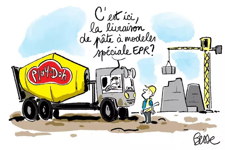 Lire la suite à propos de l’article Nucléaire : le béton des premiers EPR2 est défectueux